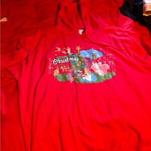 Disney Christmas Hoodie Adult XL New With Tag
